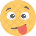 پیش‌نمایش فایل crazy-face-29 از پک مجموعه آیکن تخت شکلک‌ها – شماره ۱