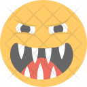 پیش‌نمایش فایل evil-grin-6 از پک مجموعه آیکن تخت شکلک‌ها – شماره ۱