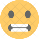 پیش‌نمایش فایل grimacing-face-8 از پک مجموعه آیکن تخت شکلک‌ها – شماره ۱