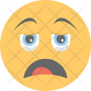 پیش‌نمایش فایل sad-face-22 از پک مجموعه آیکن تخت شکلک‌ها – شماره ۱