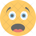 پیش‌نمایش فایل surprised-face-6 از پک مجموعه آیکن تخت شکلک‌ها – شماره ۱