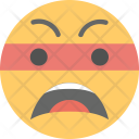 پیش‌نمایش فایل annoyed-smiley-1 از پک مجموعه آیکن تخت شکلک‌ها – شماره ۲