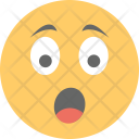 پیش‌نمایش فایل astonished-smiley-6 از پک مجموعه آیکن تخت شکلک‌ها – شماره ۲