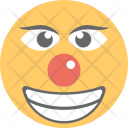 پیش‌نمایش فایل clown-emoji-1 از پک مجموعه آیکن تخت شکلک‌ها – شماره ۲