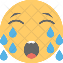پیش‌نمایش فایل crying-emoji-19 از پک مجموعه آیکن تخت شکلک‌ها – شماره ۲