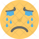 پیش‌نمایش فایل crying-emoji-20 از پک مجموعه آیکن تخت شکلک‌ها – شماره ۲