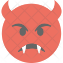 پیش‌نمایش فایل evil-grin-7 از پک مجموعه آیکن تخت شکلک‌ها – شماره ۲