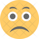 پیش‌نمایش فایل sad-face-23 از پک مجموعه آیکن تخت شکلک‌ها – شماره ۲