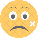 پیش‌نمایش فایل sick-emoji-4 از پک مجموعه آیکن تخت شکلک‌ها – شماره ۲