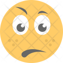 پیش‌نمایش فایل baffled-emoticon-7 از پک مجموعه آیکن تخت شکلک‌ها – شماره ۳