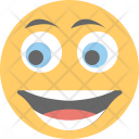 پیش‌نمایش فایل big-grin-17 از پک مجموعه آیکن تخت شکلک‌ها – شماره ۳