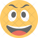 پیش‌نمایش فایل big-grin-18 از پک مجموعه آیکن تخت شکلک‌ها – شماره ۳
