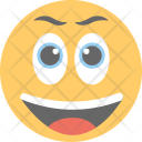 پیش‌نمایش فایل big-grin-21 از پک مجموعه آیکن تخت شکلک‌ها – شماره ۳