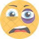 پیش‌نمایش فایل black-eye-emoji-3 از پک مجموعه آیکن تخت شکلک‌ها – شماره ۳