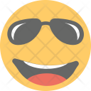 پیش‌نمایش فایل cool-emoji-5 از پک مجموعه آیکن تخت شکلک‌ها – شماره ۳