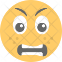 پیش‌نمایش فایل grimacing-face-9 از پک مجموعه آیکن تخت شکلک‌ها – شماره ۳