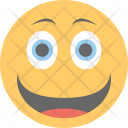 پیش‌نمایش فایل happy-emoji-11 از پک مجموعه آیکن تخت شکلک‌ها – شماره ۳