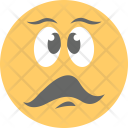 پیش‌نمایش فایل mustache-emoji-8 از پک مجموعه آیکن تخت شکلک‌ها – شماره ۳