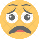 پیش‌نمایش فایل sad-face-24 از پک مجموعه آیکن تخت شکلک‌ها – شماره ۳