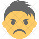 پیش‌نمایش فایل angry-boy-2 از پک مجموعه آیکن تخت شکلک‌ها – شماره ۴