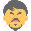 پیش‌نمایش فایل angry-man از پک مجموعه آیکن تخت شکلک‌ها – شماره ۴