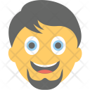 پیش‌نمایش فایل bearded-man-3 از پک مجموعه آیکن تخت شکلک‌ها – شماره ۴
