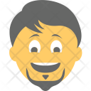 پیش‌نمایش فایل bearded-man-6 از پک مجموعه آیکن تخت شکلک‌ها – شماره ۴