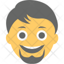 پیش‌نمایش فایل bearded-man از پک مجموعه آیکن تخت شکلک‌ها – شماره ۴