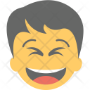 پیش‌نمایش فایل boy-laughing-1 از پک مجموعه آیکن تخت شکلک‌ها – شماره ۴