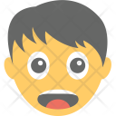 پیش‌نمایش فایل boy-surprised از پک مجموعه آیکن تخت شکلک‌ها – شماره ۴