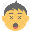 پیش‌نمایش فایل confused-emoji-10 از پک مجموعه آیکن تخت شکلک‌ها – شماره ۴