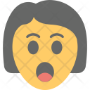 پیش‌نمایش فایل girl-surprised از پک مجموعه آیکن تخت شکلک‌ها – شماره ۴