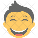 پیش‌نمایش فایل laughing-82 از پک مجموعه آیکن تخت شکلک‌ها – شماره ۴