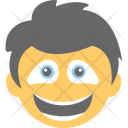 پیش‌نمایش فایل laughing-86 از پک مجموعه آیکن تخت شکلک‌ها – شماره ۴