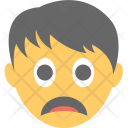پیش‌نمایش فایل sad-face-26 از پک مجموعه آیکن تخت شکلک‌ها – شماره ۴