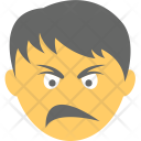 پیش‌نمایش فایل angry-boy-4 از پک مجموعه آیکن تخت شکلک‌ها – شماره ۵