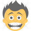 پیش‌نمایش فایل big-grin-29 از پک مجموعه آیکن تخت شکلک‌ها – شماره ۵