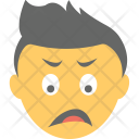 پیش‌نمایش فایل confused-emoji-12 از پک مجموعه آیکن تخت شکلک‌ها – شماره ۵