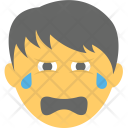 پیش‌نمایش فایل crying-emoji-27 از پک مجموعه آیکن تخت شکلک‌ها – شماره ۵