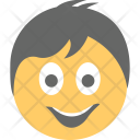 پیش‌نمایش فایل jolly-face-2 از پک مجموعه آیکن تخت شکلک‌ها – شماره ۵