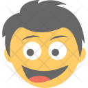 پیش‌نمایش فایل jolly-face-3 از پک مجموعه آیکن تخت شکلک‌ها – شماره ۵