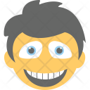 پیش‌نمایش فایل jolly-face-4 از پک مجموعه آیکن تخت شکلک‌ها – شماره ۵