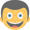 پیش‌نمایش فایل laughing-88 از پک مجموعه آیکن تخت شکلک‌ها – شماره ۵