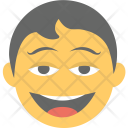 پیش‌نمایش فایل laughing-90 از پک مجموعه آیکن تخت شکلک‌ها – شماره ۵