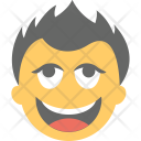 پیش‌نمایش فایل laughing-94 از پک مجموعه آیکن تخت شکلک‌ها – شماره ۵