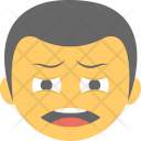 پیش‌نمایش فایل pensive-face از پک مجموعه آیکن تخت شکلک‌ها – شماره ۵