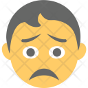 پیش‌نمایش فایل sad-face-31 از پک مجموعه آیکن تخت شکلک‌ها – شماره ۵
