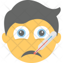 پیش‌نمایش فایل sick-emoji-5 از پک مجموعه آیکن تخت شکلک‌ها – شماره ۵