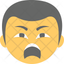 پیش‌نمایش فایل tired-face-2 از پک مجموعه آیکن تخت شکلک‌ها – شماره ۵