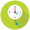 پیش‌نمایش فایل clock-1487 از پک آیکن‌های مسطح مبلمان ۲